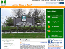 Tablet Screenshot of libertytwp.org