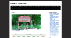 Desktop Screenshot of libertytwp.com